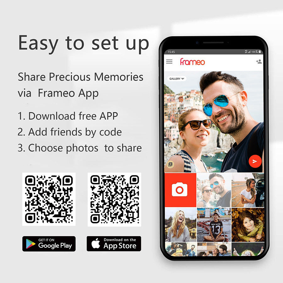 Frameo 10-inch Wi-Fi Digital Photo Frame (32GB)