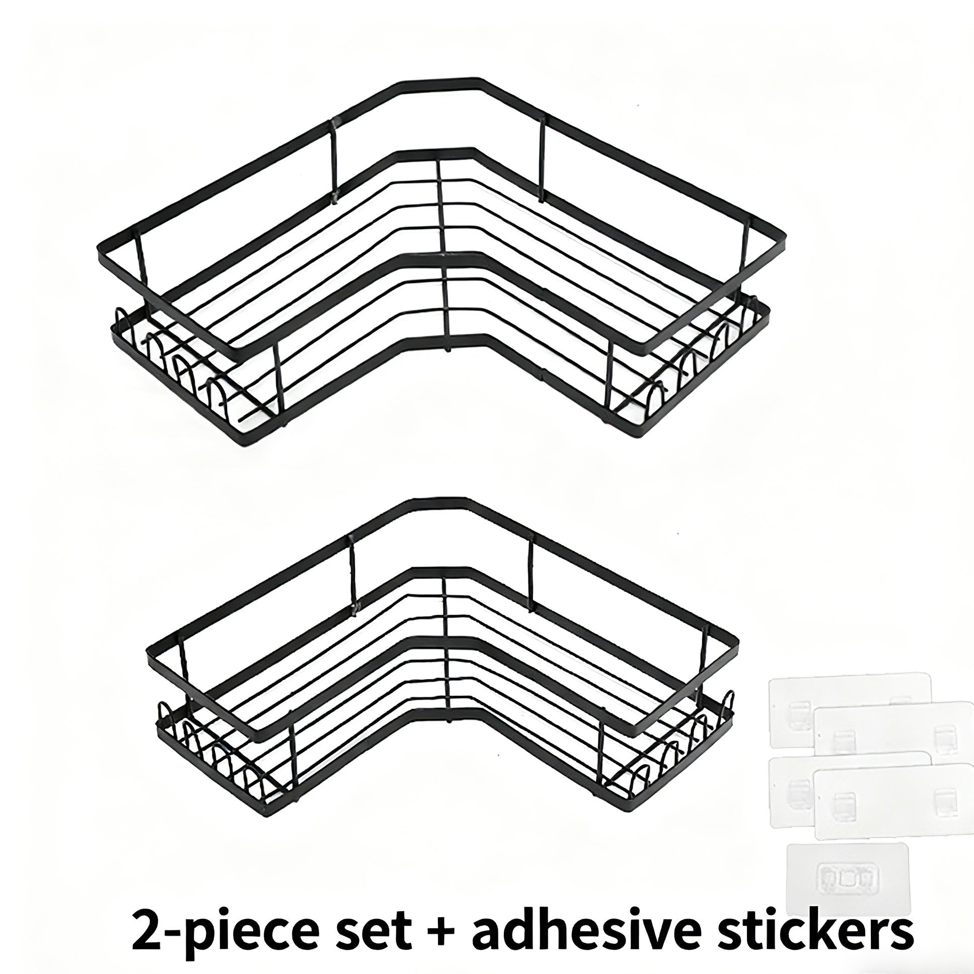 Bathroom triangular shelf bathroom hole-free corner shelf shower room wall corner storage shelf